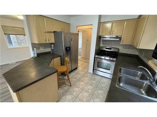 671 Karlsfeld Road, Waterloo, ON - Indoor Photo Showing Kitchen With Double Sink