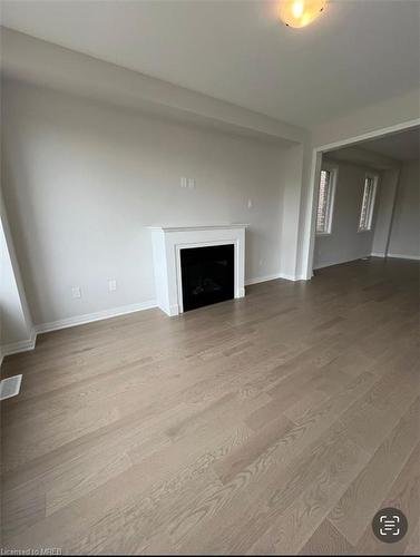 249 Leslie Davis Street, Ayr, ON - Indoor Photo Showing Living Room With Fireplace