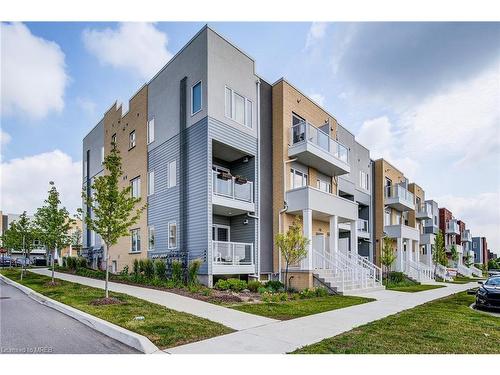 122 Seabrook Dr, Kitchener, ON - Outdoor With Balcony With Facade