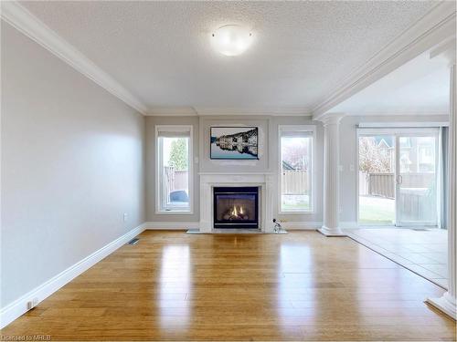 3064 Stornoway Circle, Oakville, ON - Indoor Photo Showing Living Room With Fireplace