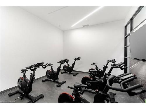 309-50 George Butchart Drive, Toronto, ON - Indoor Photo Showing Gym Room