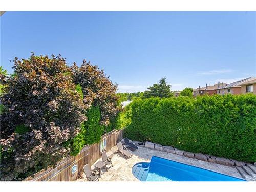 125 Ferndale Drive, Barrie, ON - Outdoor With In Ground Pool With Backyard