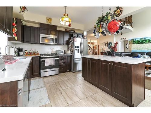 48 Allegra Drive, Wasaga Beach, ON - Indoor Photo Showing Kitchen With Stainless Steel Kitchen With Upgraded Kitchen