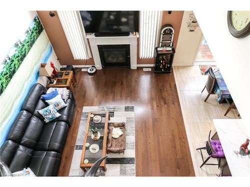 48 Allegra Drive, Wasaga Beach, ON - Indoor Photo Showing Living Room With Fireplace