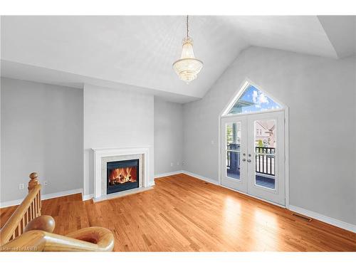 31 Blue Diamond Drive, Brampton, ON - Indoor Photo Showing Living Room With Fireplace