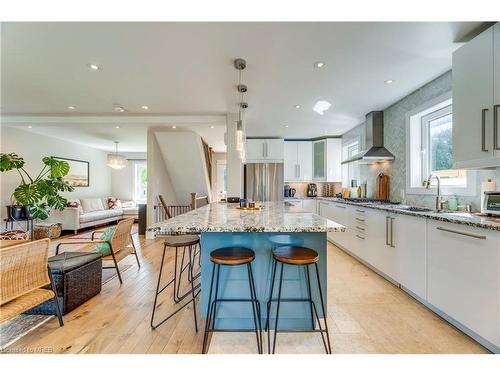 82 Lois Street, Kitchener, ON - Indoor Photo Showing Kitchen With Upgraded Kitchen