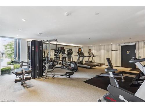 318-210 Sabina Drive, Oakville, ON - Indoor Photo Showing Gym Room