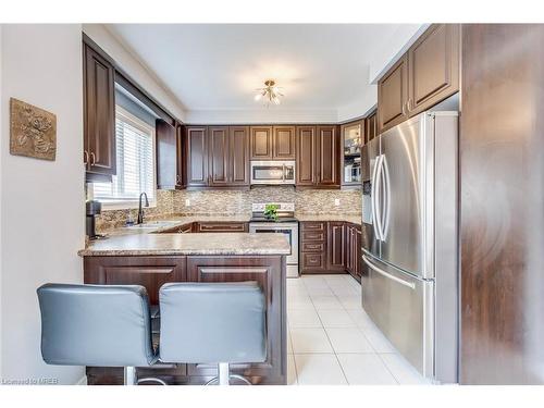 93 Lesabre Crescent, Brampton, ON - Indoor Photo Showing Kitchen With Stainless Steel Kitchen