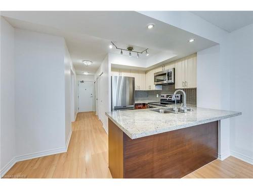 2109-3 Rean Drive, Toronto, ON - Indoor Photo Showing Kitchen With Double Sink