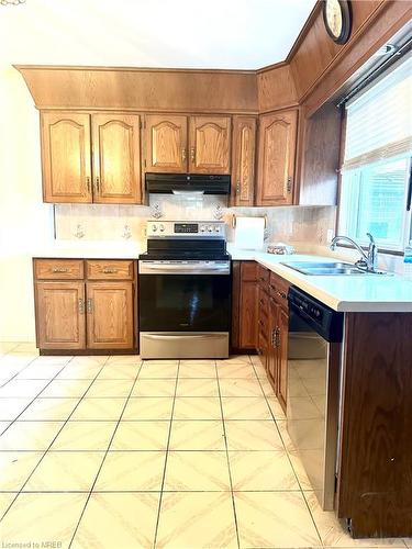 25 Ruskview Road, Kitchener, ON - Indoor Photo Showing Kitchen With Double Sink