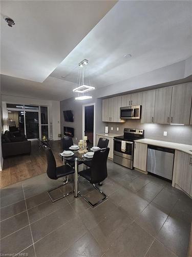 802-560 North Service Road Road, Grimsby, ON - Indoor Photo Showing Kitchen With Stainless Steel Kitchen