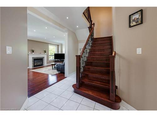 32 Nomad Crescent, Brampton, ON - Indoor Photo Showing Other Room With Fireplace