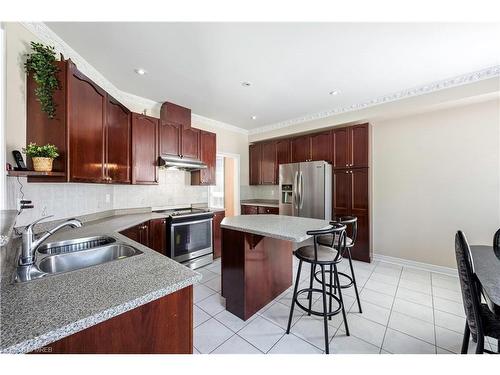 32 Nomad Crescent, Brampton, ON - Indoor Photo Showing Kitchen With Double Sink