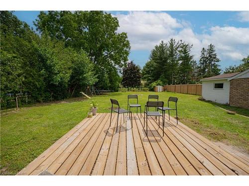 54 Evelyn Street, Brantford, ON - Outdoor With Deck Patio Veranda With Backyard