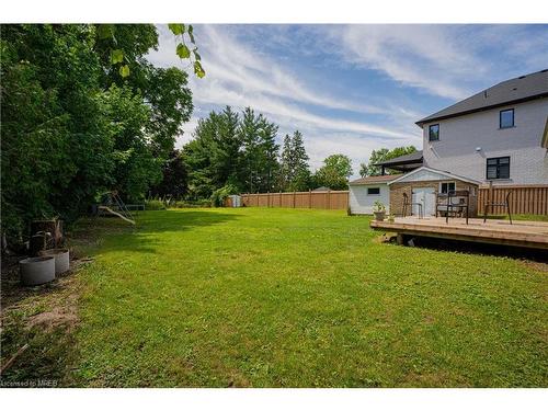 54 Evelyn Street, Brantford, ON - Outdoor With Deck Patio Veranda With Backyard