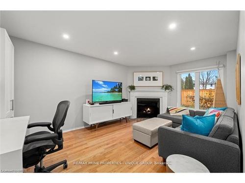 293 Mississaga Street, Oakville, ON - Indoor With Fireplace