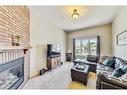 60 Pressed Brick Drive, Brampton, ON  - Indoor Photo Showing Living Room With Fireplace 