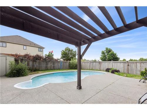 170 Southbrook Drive, Binbrook, ON - Outdoor With In Ground Pool With Backyard