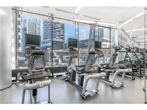2502-14 York Street, Toronto, ON - Indoor Photo Showing Gym Room