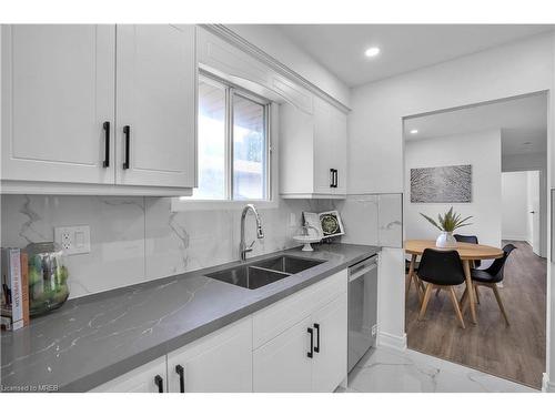 3 Camelot Crescent, London, ON - Indoor Photo Showing Kitchen With Double Sink