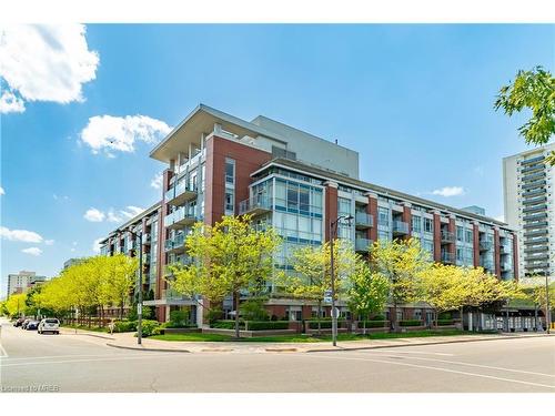 307-80 Port Street E, Mississauga, ON - Outdoor With Balcony With Facade