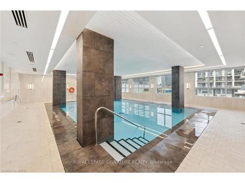209-65 Annie Craig Drive, Toronto, ON - Indoor Photo Showing Other Room With In Ground Pool