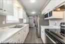 Bsmnt-588 Strasburg Road, Kitchener, ON  - Indoor Photo Showing Kitchen With Double Sink 