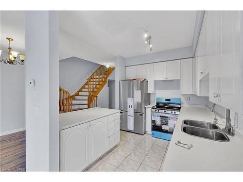 38 Gristone Crescent, Toronto, ON - Indoor Photo Showing Kitchen With Double Sink