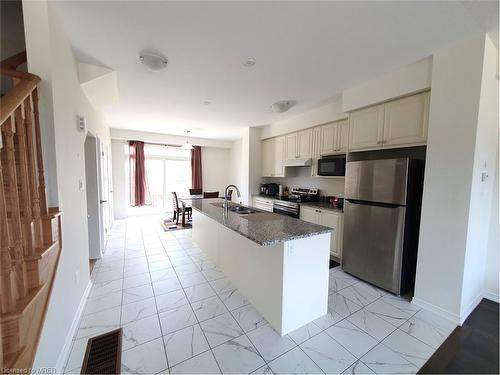 63 Holder Drive, Brantford, ON - Indoor Photo Showing Kitchen With Stainless Steel Kitchen With Double Sink