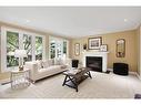 1446 Durham Street, Oakville, ON  - Indoor Photo Showing Living Room With Fireplace 