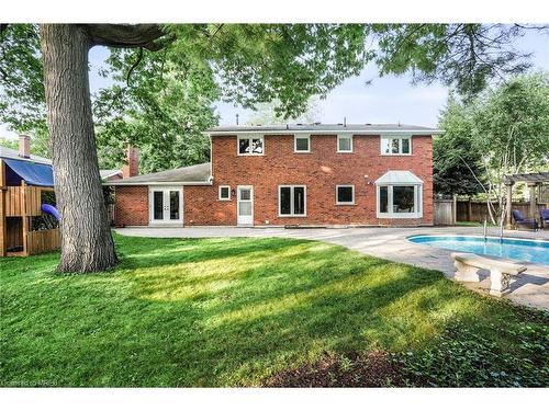 1446 Durham Street, Oakville, ON - Outdoor With In Ground Pool With Backyard With Exterior