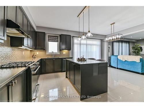 24 Toffee Trail, Hamilton, ON - Indoor Photo Showing Kitchen With Upgraded Kitchen