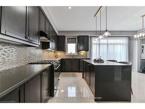 24 Toffee Trail, Hamilton, ON - Indoor Photo Showing Kitchen With Upgraded Kitchen