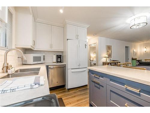 22 Lindale Avenue, Tiny, ON - Indoor Photo Showing Kitchen With Double Sink