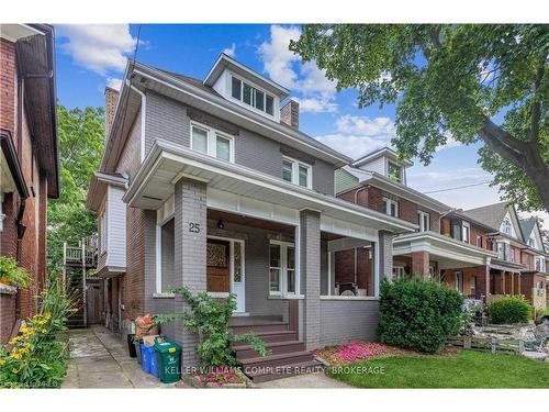 Upper-25 Spadina Avenue, Hamilton, ON - Outdoor With Deck Patio Veranda With Facade