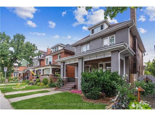 Upper-25 Spadina Avenue, Hamilton, ON - Outdoor With Deck Patio Veranda With Facade