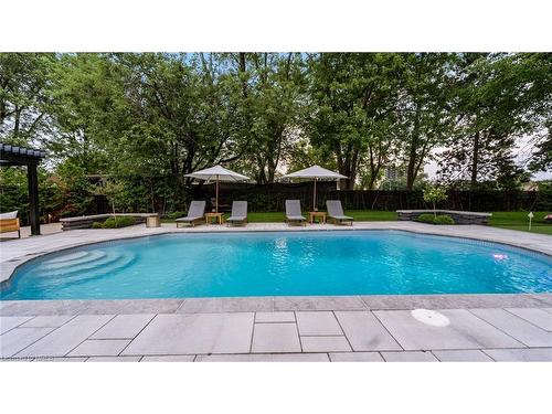 9 Delrosa Court, Toronto, ON - Outdoor With In Ground Pool With Backyard