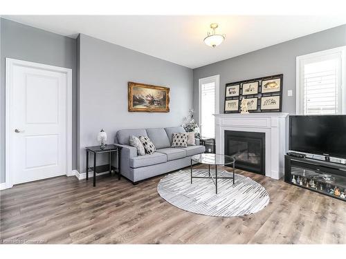 230 Roy Drive, Stayner, ON - Indoor Photo Showing Living Room With Fireplace