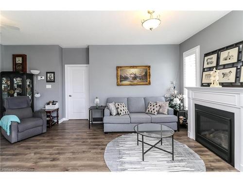 230 Roy Drive, Stayner, ON - Indoor Photo Showing Living Room With Fireplace