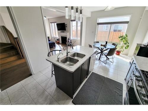 62 Cooke Avenue, Brantford, ON - Indoor Photo Showing Kitchen With Double Sink