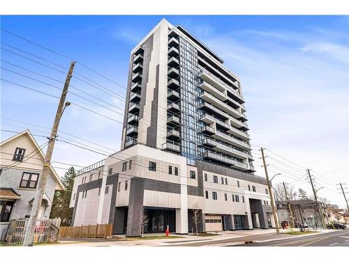 703-128 King Street North Street, Waterloo, ON - Outdoor With Balcony With Facade