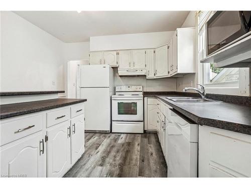 126 Dreaney Avenue, London, ON - Indoor Photo Showing Kitchen With Double Sink