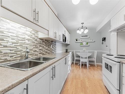 1403-61 Richview Road, Toronto, ON - Indoor Photo Showing Kitchen With Double Sink