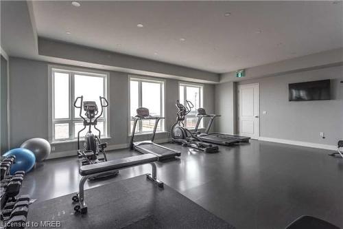 110-650 Sauve Street, Milton, ON - Indoor Photo Showing Gym Room