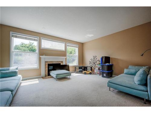 603 Salzburg Drive, Waterloo, ON - Indoor Photo Showing Living Room With Fireplace