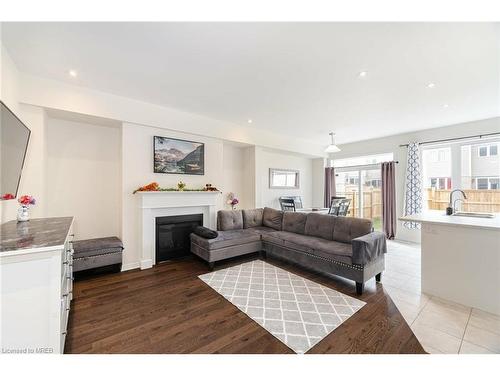 79 Stamford Street, Breslau, ON - Indoor Photo Showing Living Room With Fireplace