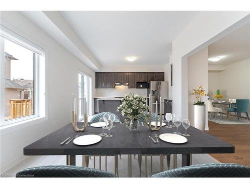 34 George Brier Drive W, Paris, ON - Indoor Photo Showing Kitchen With Double Sink