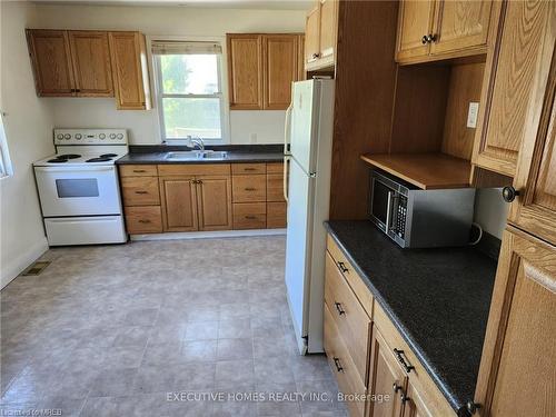 25-B Amos Avenue W, Waterloo, ON - Indoor Photo Showing Kitchen With Double Sink