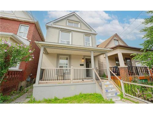 33 Gertrude Street, Hamilton, ON - Outdoor With Deck Patio Veranda