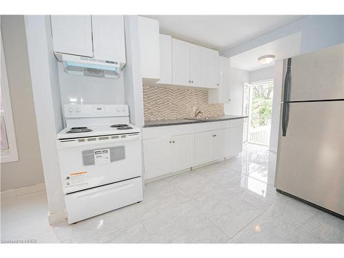 33 Gertrude Street, Hamilton, ON - Indoor Photo Showing Kitchen With Double Sink